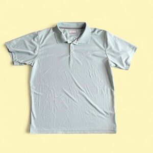 Men’s Columbia Tiffany Blue Polo Size L